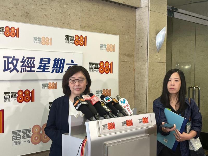 甯漢豪說, 新田科技城中300公頃創科用地, 不排除向創科龍頭企業直接批地, 直接批地並非新鮮事.(何喜禧攝)