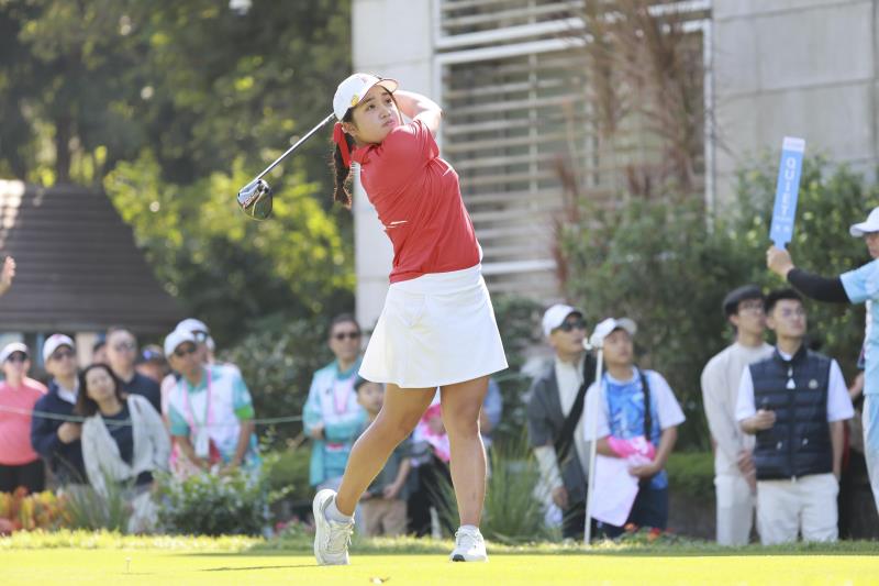 女子個人賽港隊劉弦以排名12完賽。