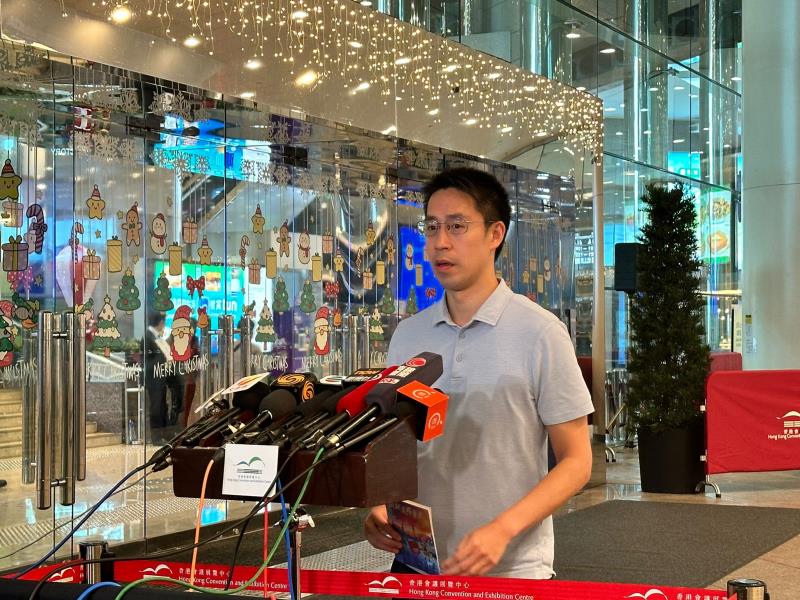 新地地產執行董事郭基煇指強調當前比以往更需要有擔當、有能力的議員，聆聽民意、檢討制度。(梁雪瑩攝)