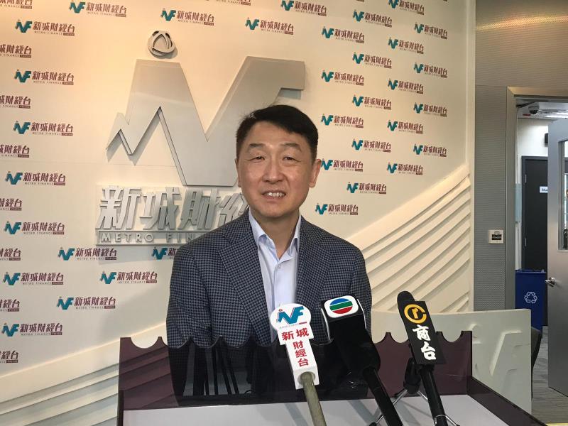 貿發局副總裁周啟良. 招嘉欣攝