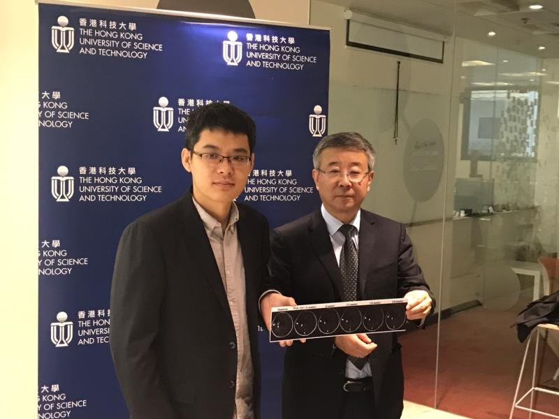 科大的研究團隊與北京天壇醫院的團隊合作, 研發新藥物 江偉茵攝