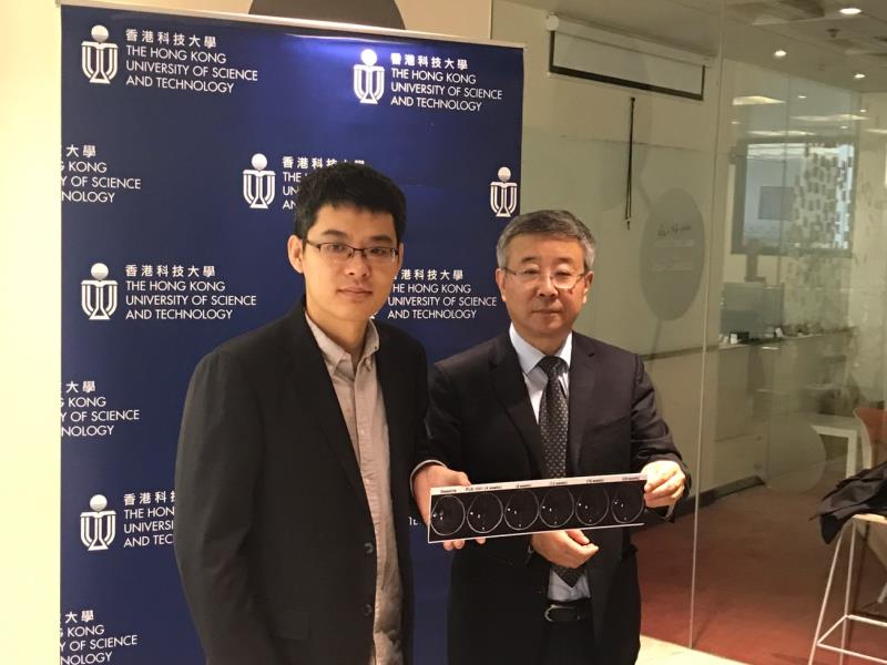 科大的研究團隊與北京天壇醫院的團隊合作, 研發新藥物 江偉茵攝