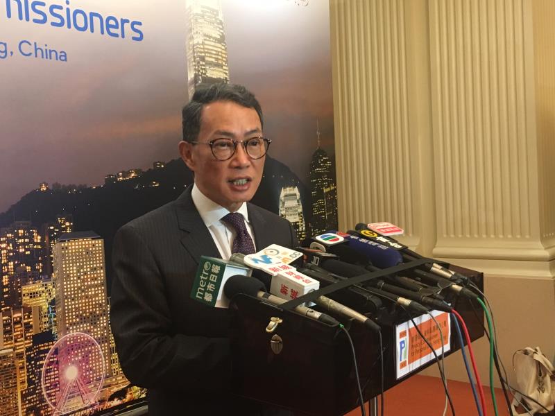 黃繼兒稱會協助港企符合歐盟的《通用數據保障條例》準則.許超穎攝