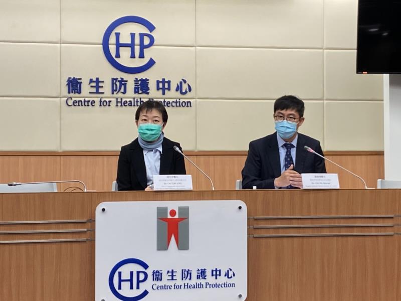 當局在記者會上指, 本港須呈報的懷疑新型冠狀病毒個案總數增加至236宗 馮靖蓉攝