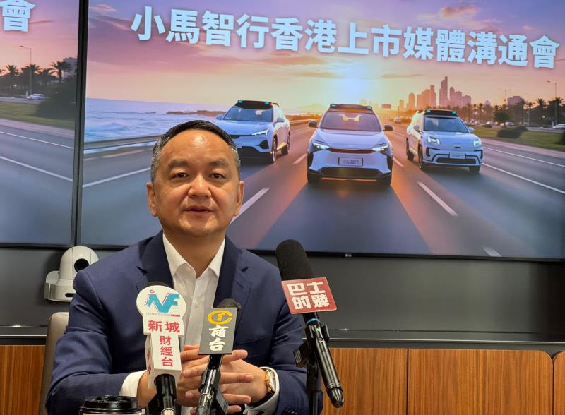 小馬智行創始人兼首席執行官彭軍表示，在香港上市能夠更好接觸亞太投資者。方穎暉攝。
