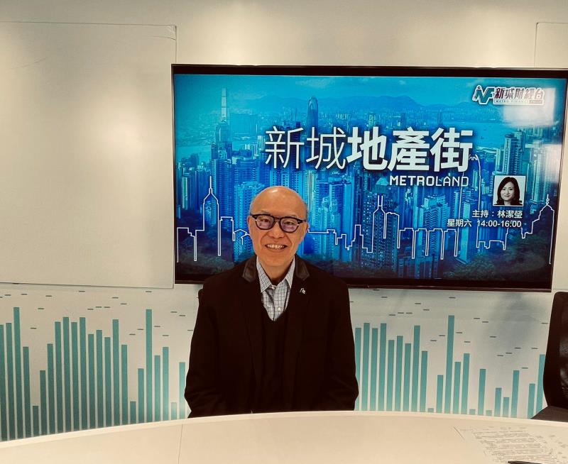 蔡宏興形容建築界目前正面臨「寒冬」。