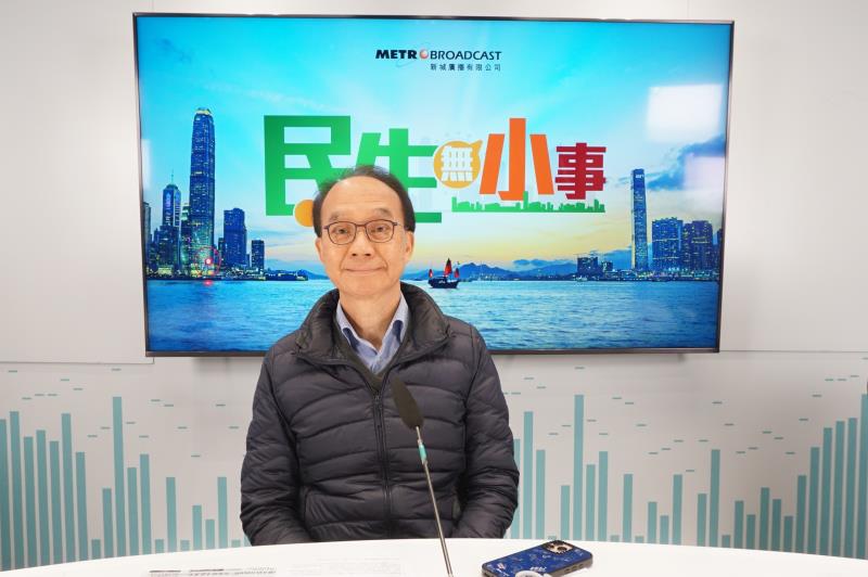 劉宇隆指氣溫持續反覆上落，加上市民外遊返港，可能會導致冬季流感爆發。