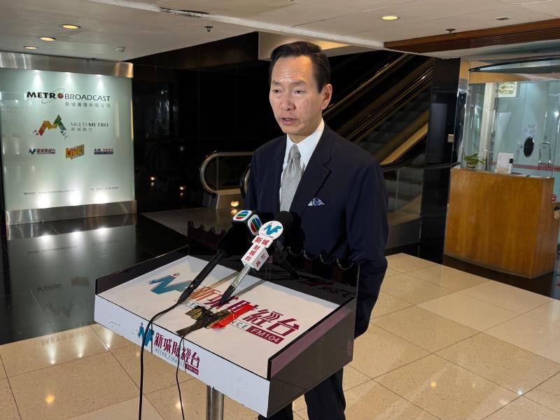 西九文化區管理局董事局主席陳智思表示，正與政府積極推進發展住宅的準備工作。方穎暉攝。