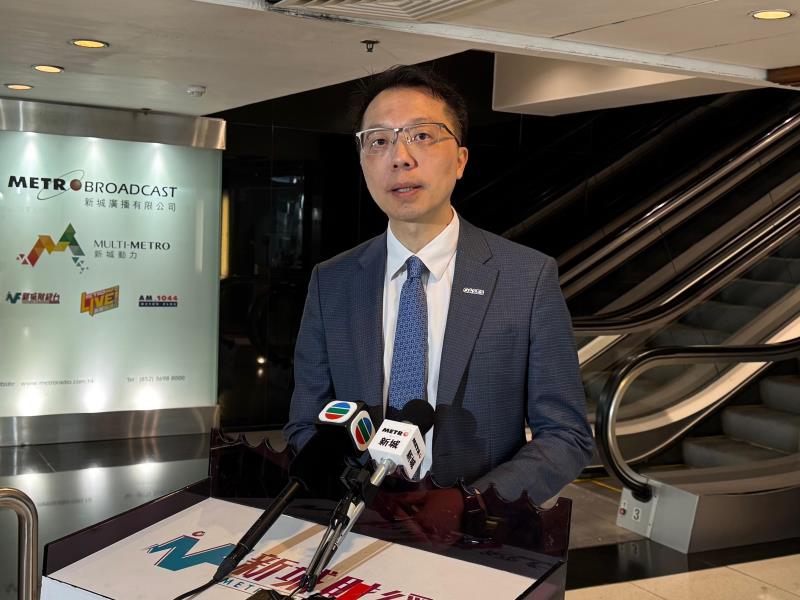 彭文俊表示，下周一公布的重點企業中，海外公司佔比會有明顯突破。方穎暉攝。