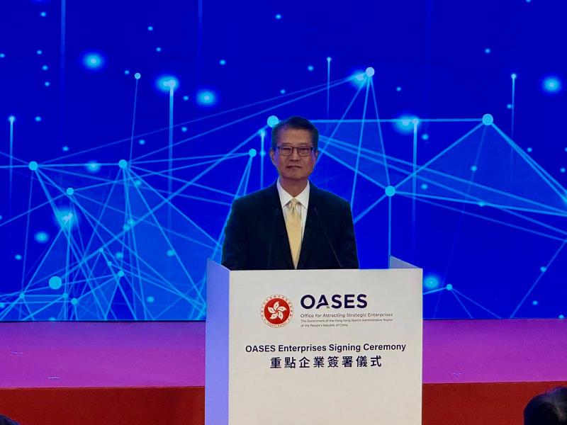 財政司司長陳茂波(方穎暉攝)