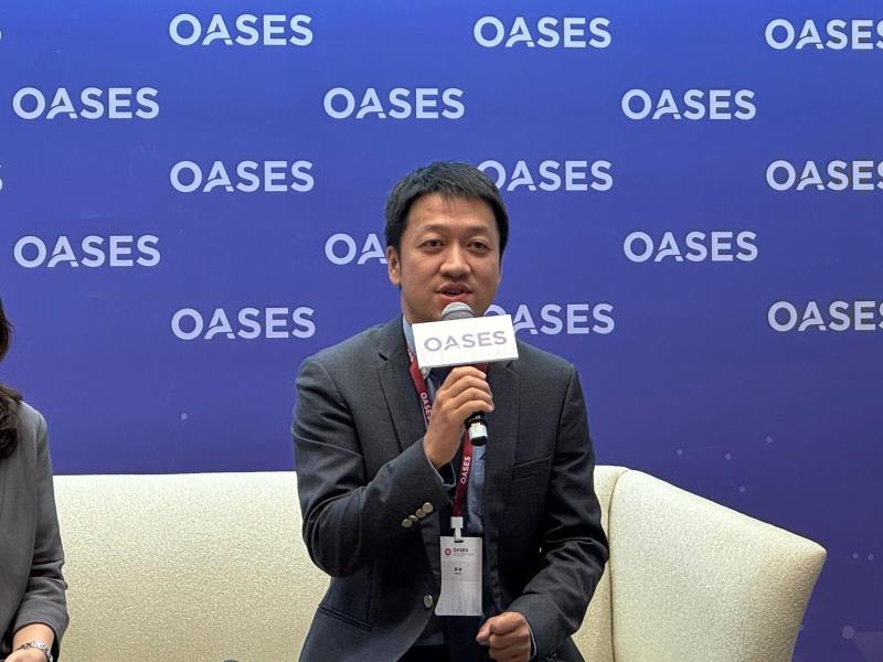 黃煒認為可作為集團走向國際的核心跳板。 (方穎暉攝)