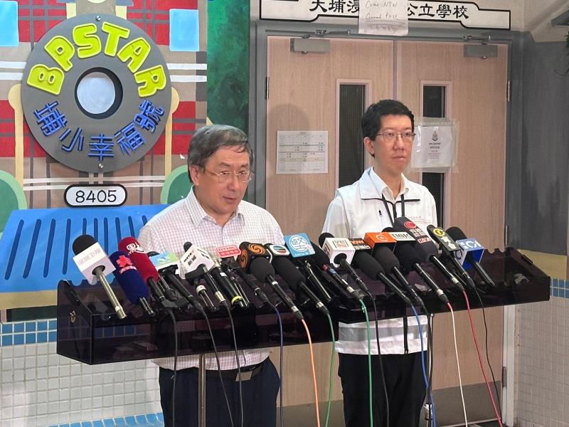 卓永興 : 會為宏福苑上樓居民提供更多心理支援(袁曉琦攝)