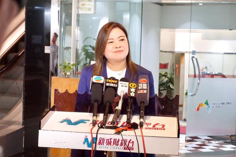 羅淑佩說，香港足球盛會首場賽事已經賣出超過3萬張門票。