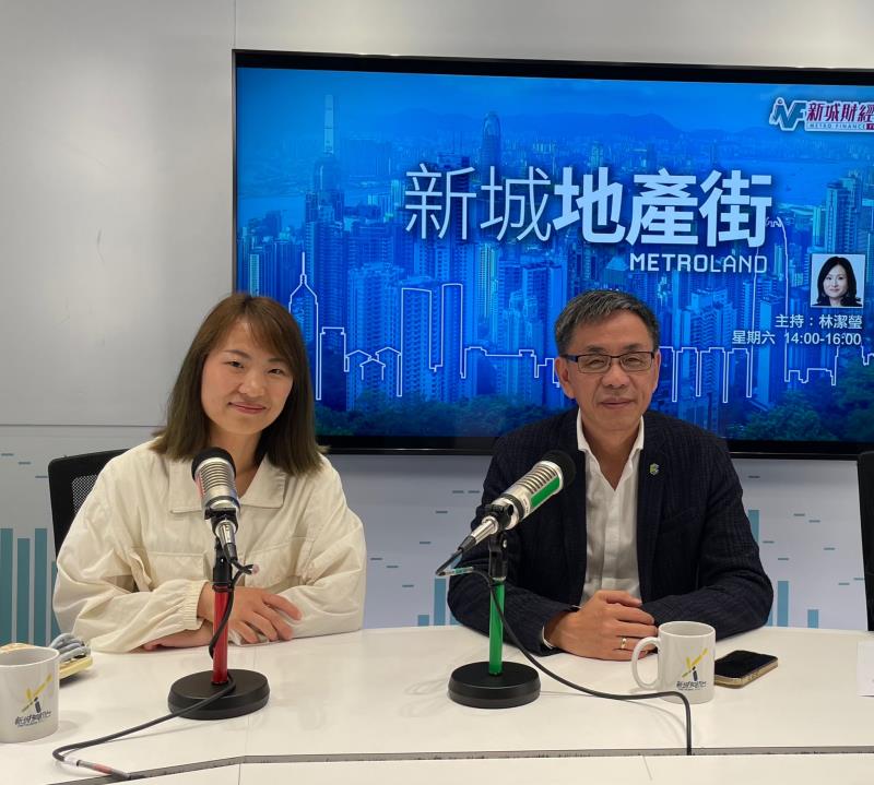 蕭倩文(左)建議將中暑或熱疾病列為職業病，伍新華(右)亦贊成將中暑列為職業病，更容易獲業界接受。