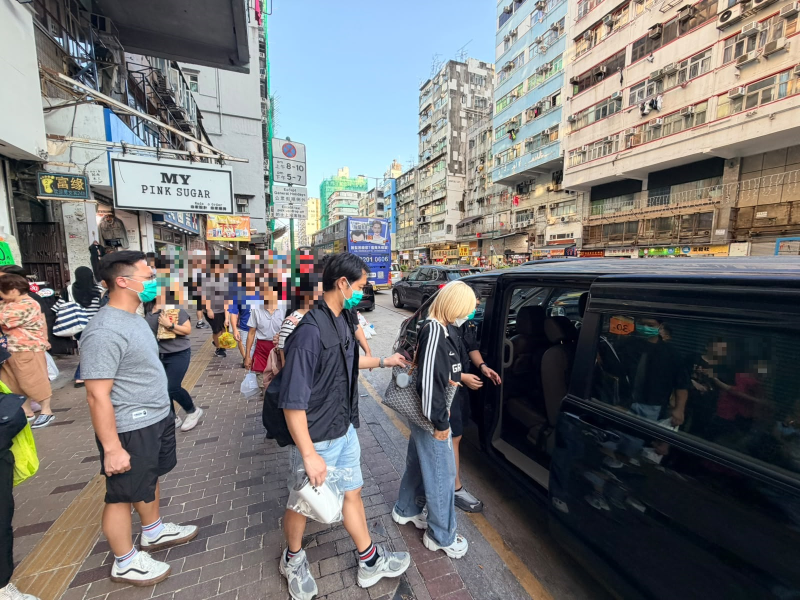 警方行動圖片。