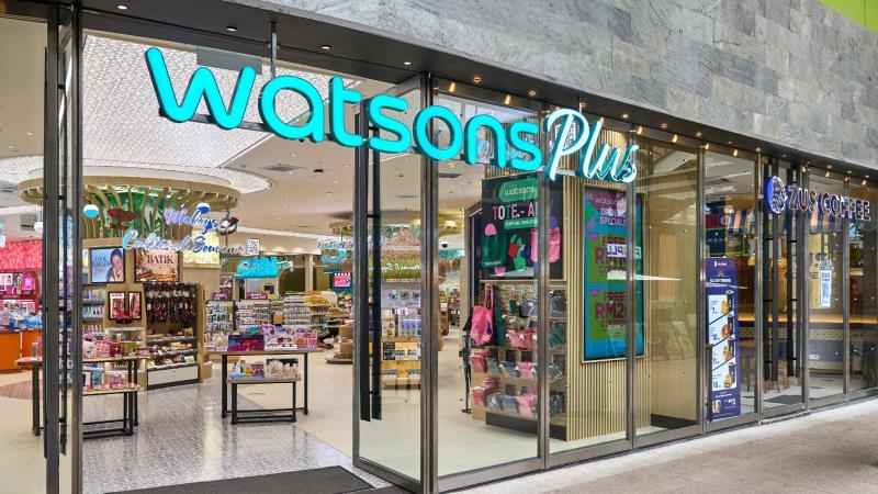 屈臣氏亞洲首間Watsons Plus顧客體驗，於馬來西亞吉隆坡伊勢丹Lot 10開幕，以嶄新的顧客體驗，開創健康與美容零售新標準。屈臣氏提供。