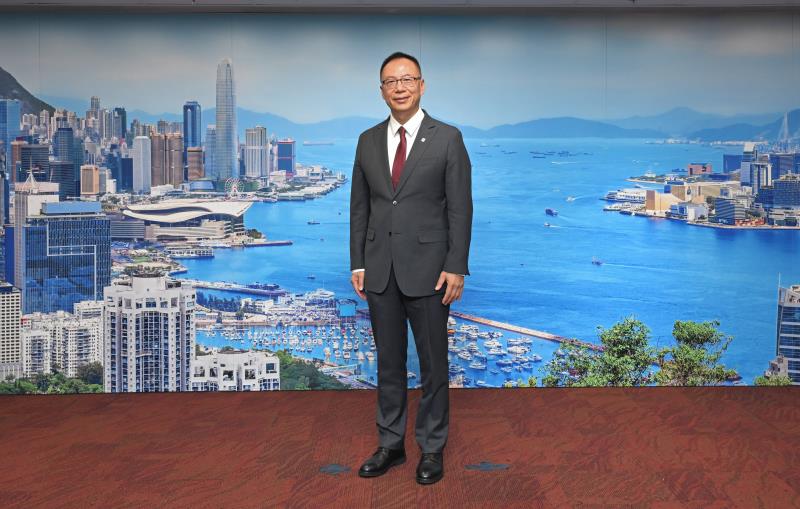 新上任的藥物及醫療器械監督管理總監李自力表示，目標是建成具全面能力、獲國際信任的藥監機構，同時發揮藥監的獨特戰略地位。政府新聞處提供。